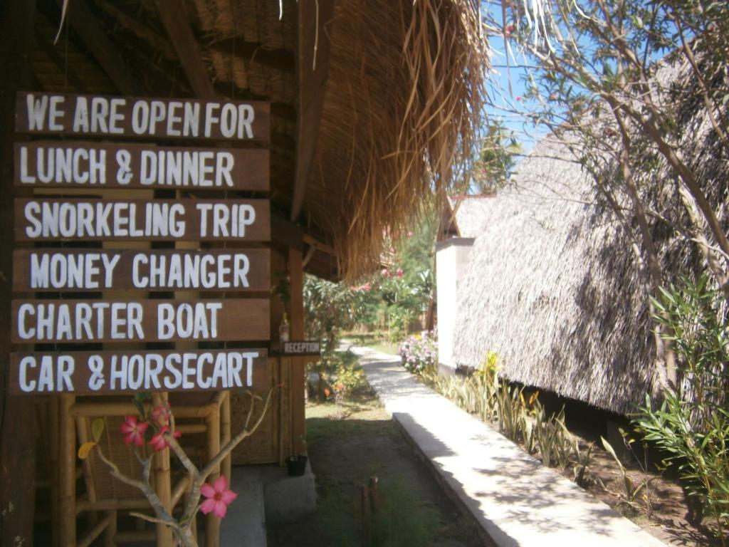 Gili Garden Bungalow Gili Meno Ngoại thất bức ảnh